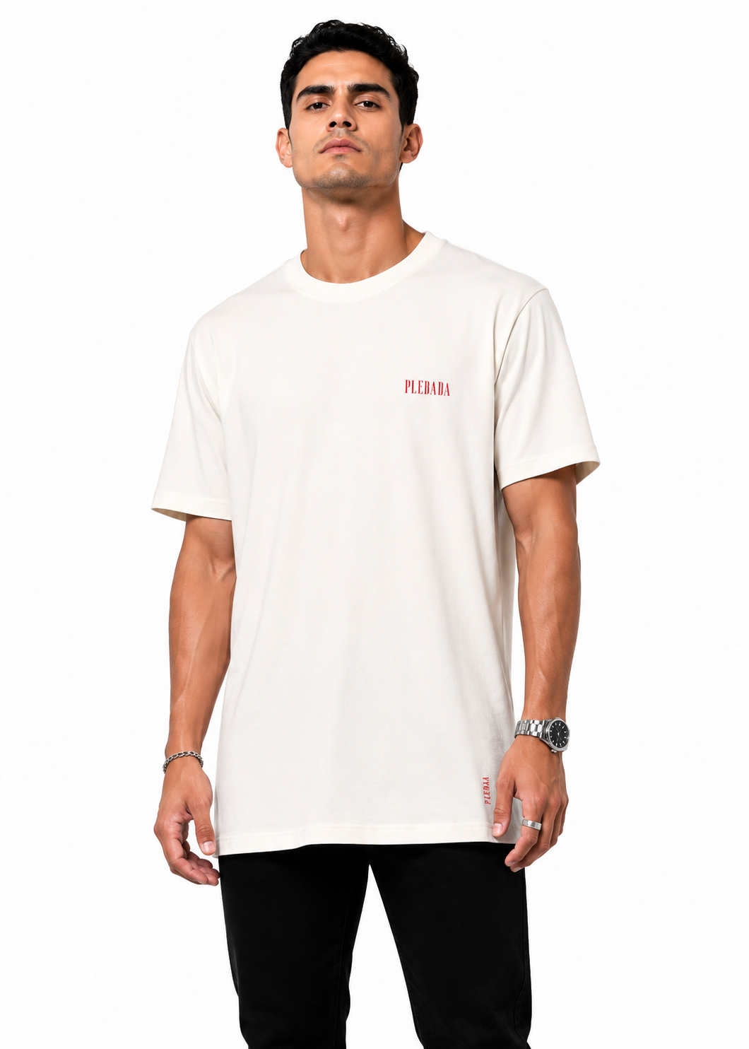 Camiseta Regular Fit Premium “Stellar” Ivory