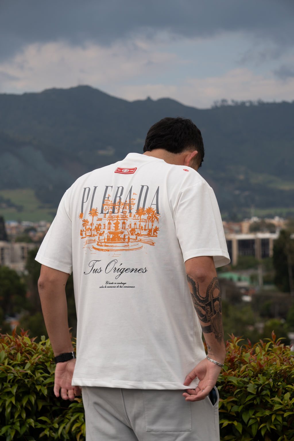 Camiseta Oversize Premium “Tus Orígenes” Ivory