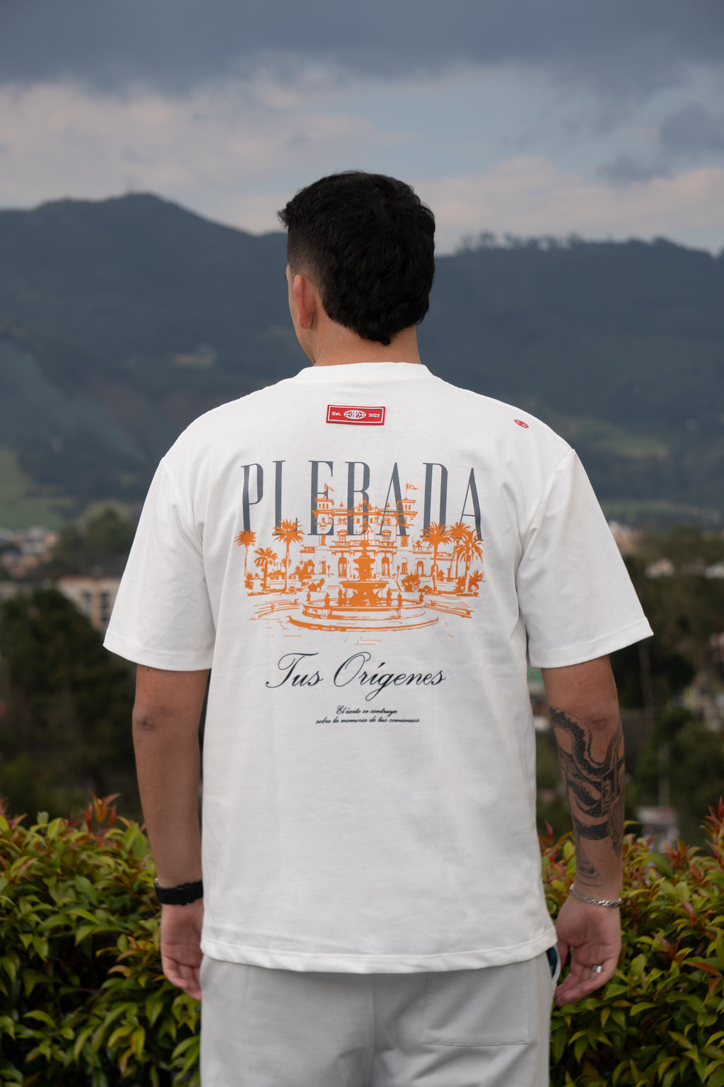 Camiseta Oversize Premium “Tus Orígenes” Ivory