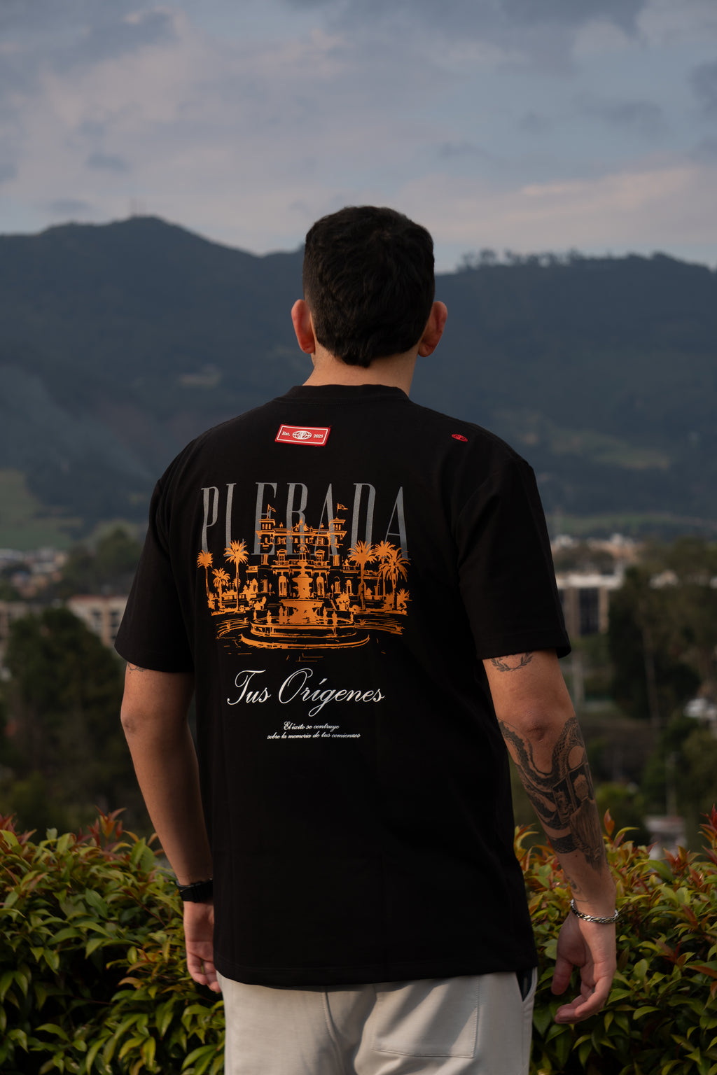 Camiseta Oversize Premium “Tus Orígenes” Black