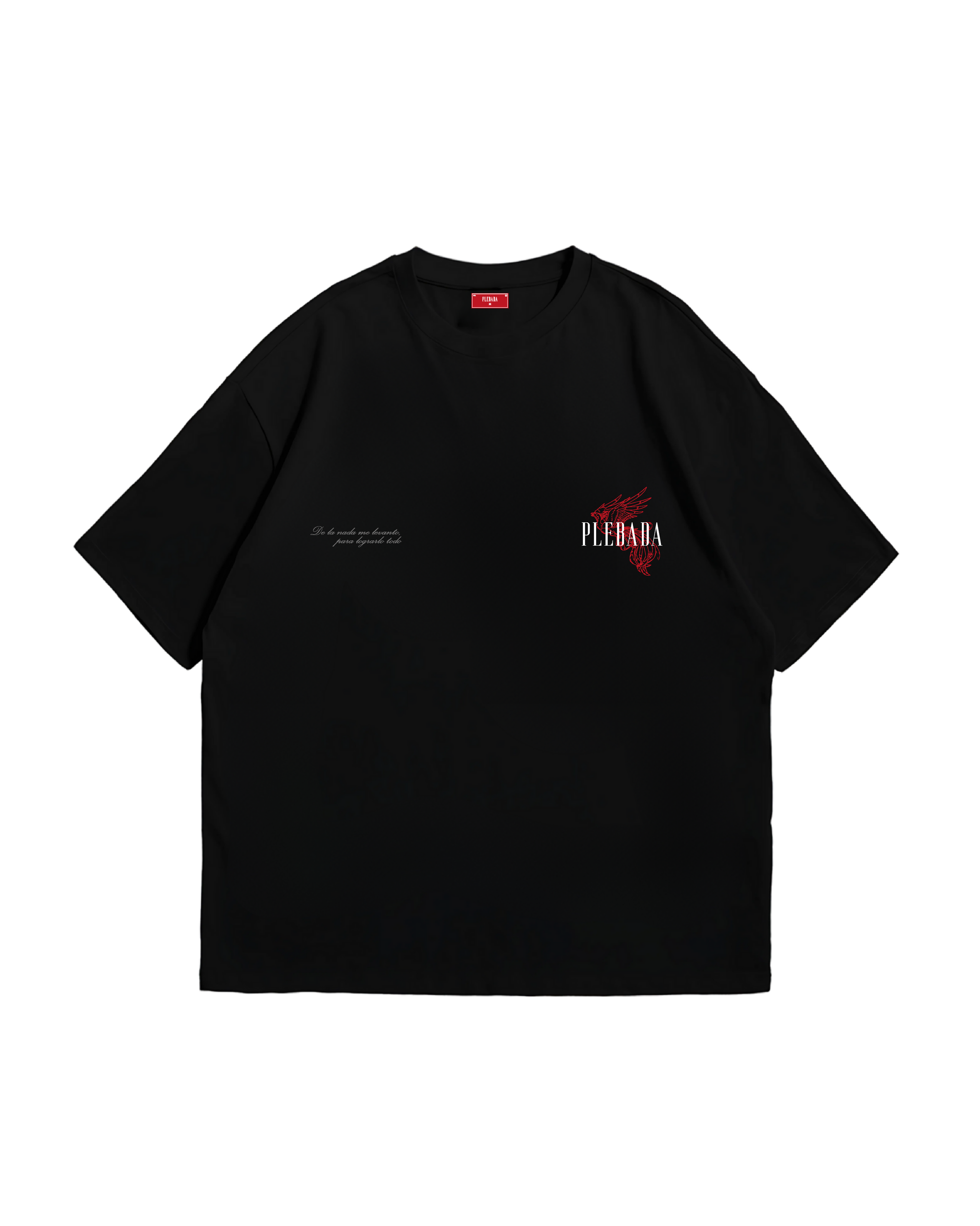 Camiseta Oversize Premium “Ave Fénix” Black