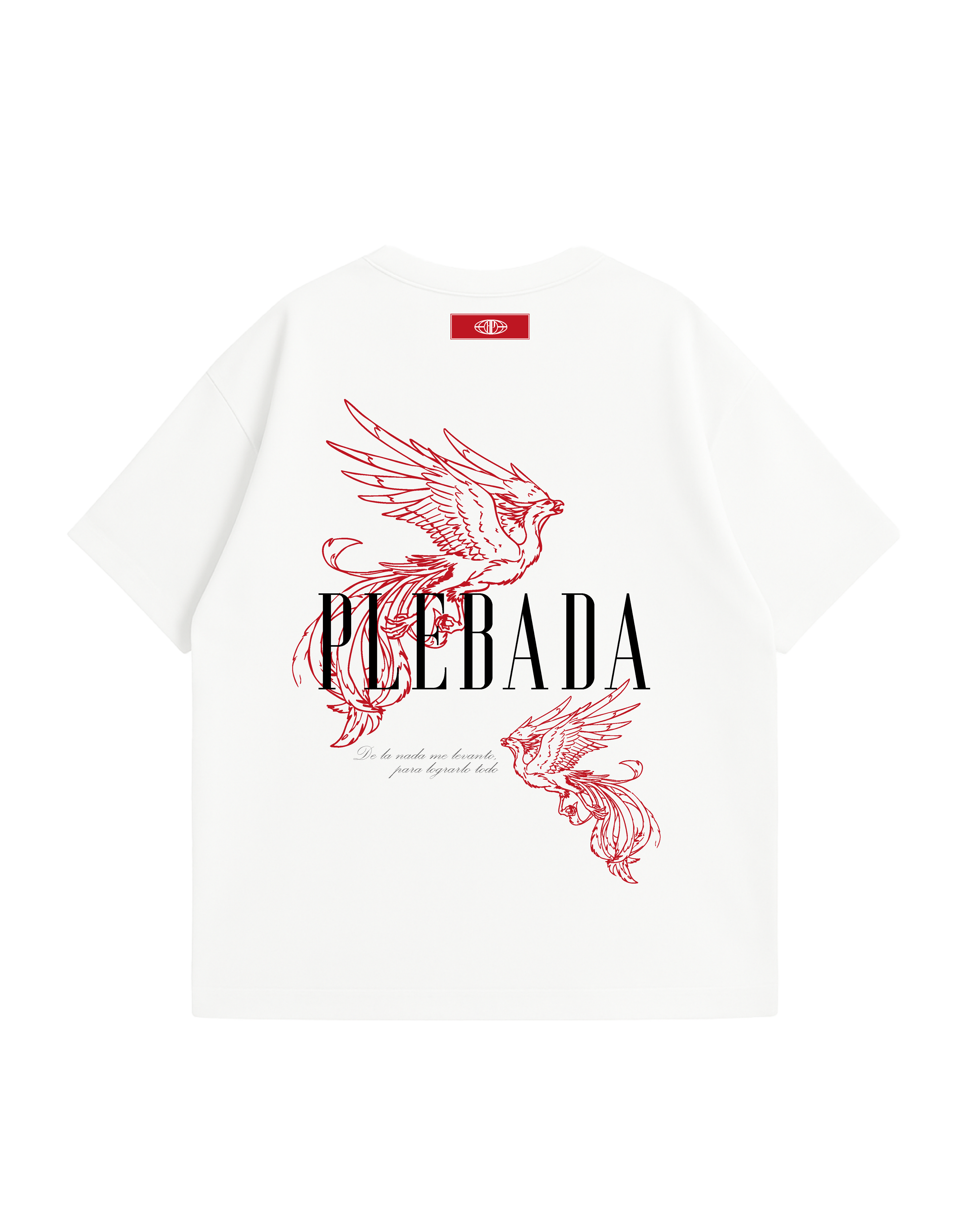 Camiseta Oversize Premium “Ave Fénix” Ivory