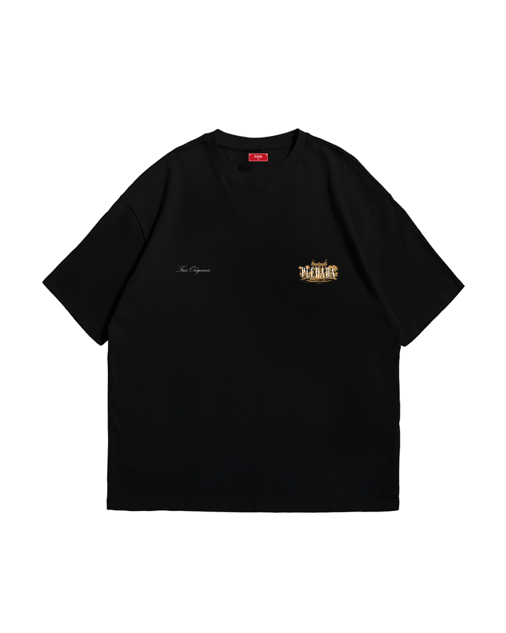Camiseta Oversize Premium “Tus Orígenes” Black
