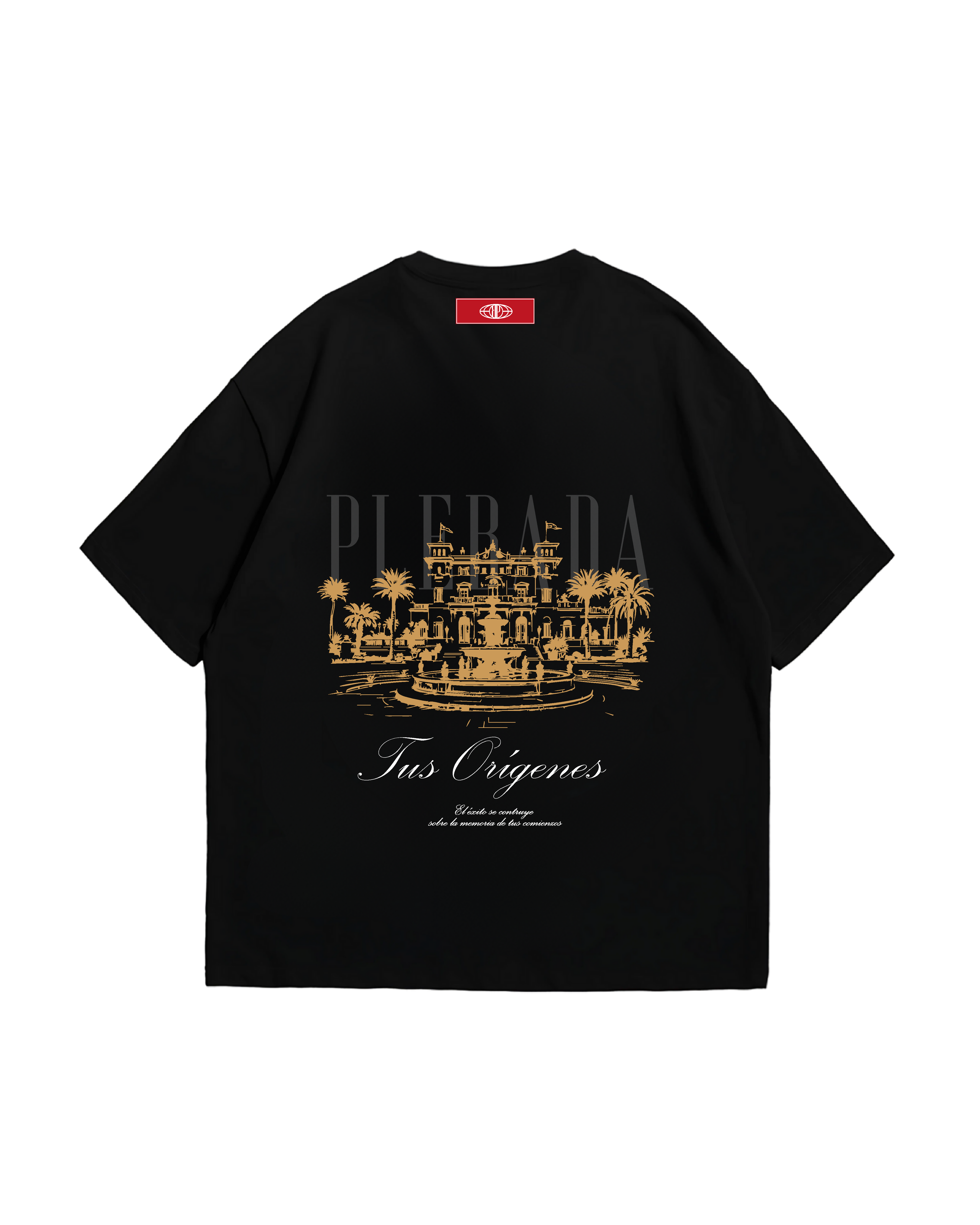 Camiseta Oversize Premium “Tus Orígenes” Black