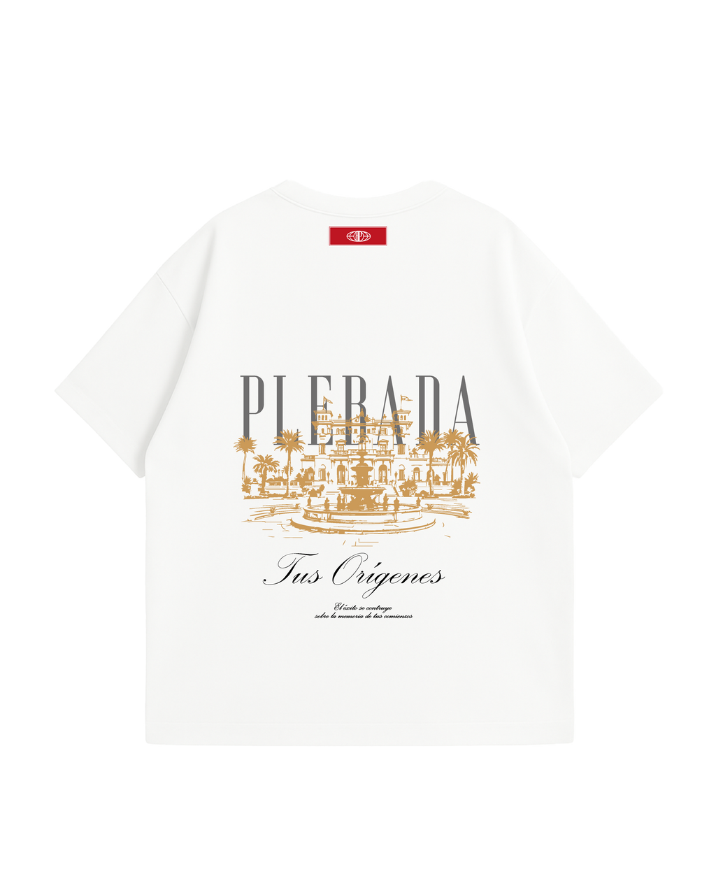 Camiseta Oversize Premium “Tus Orígenes” Ivory