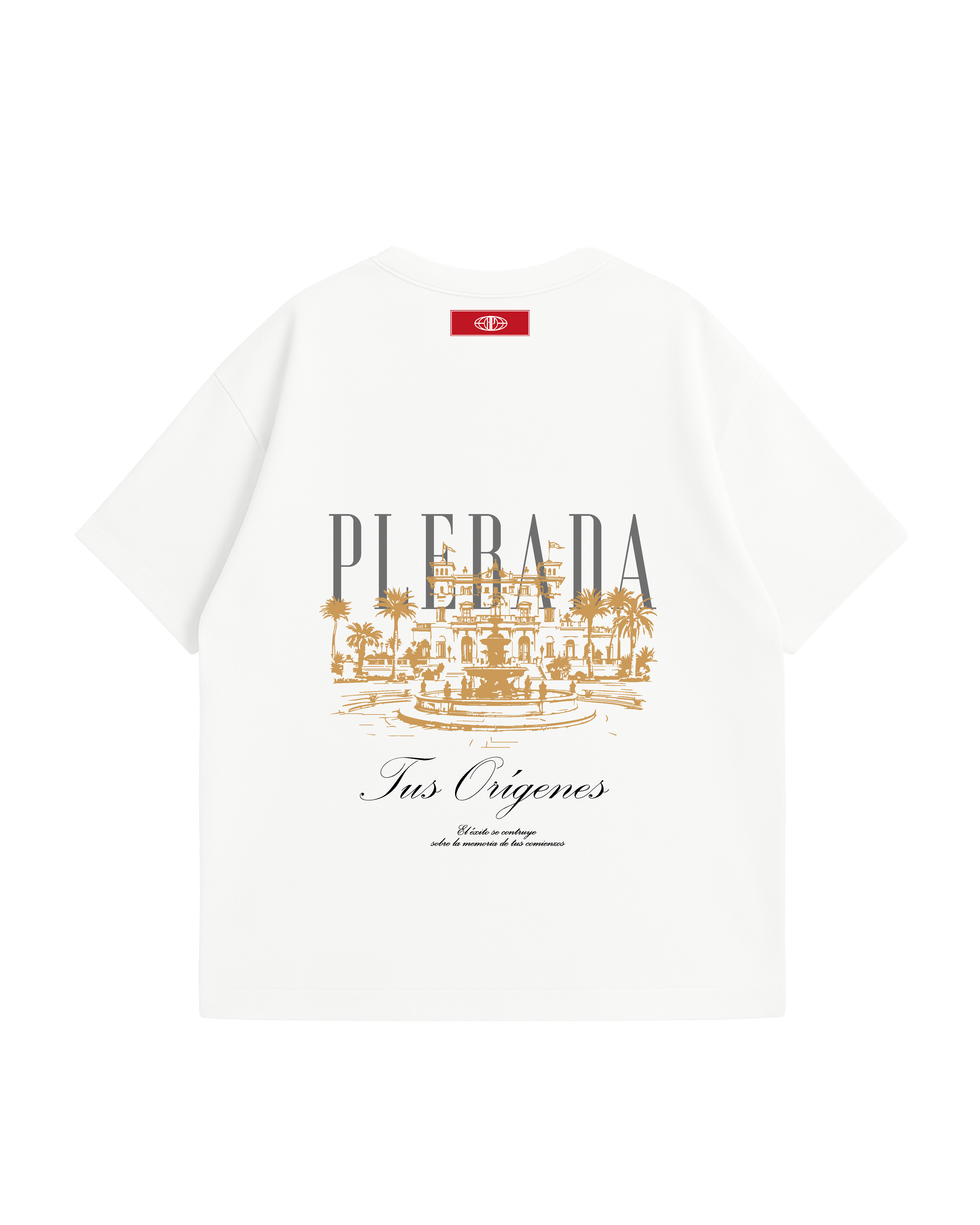 Camiseta Oversize Premium “Tus Orígenes” Ivory