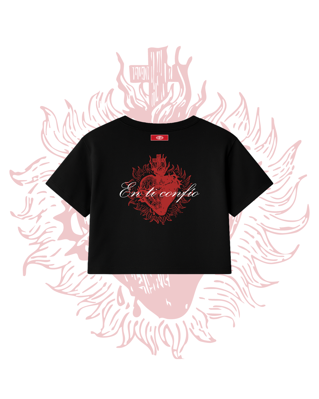 Crop Top Premium "En Ti Confío" EDICIÓN ESPECIAL