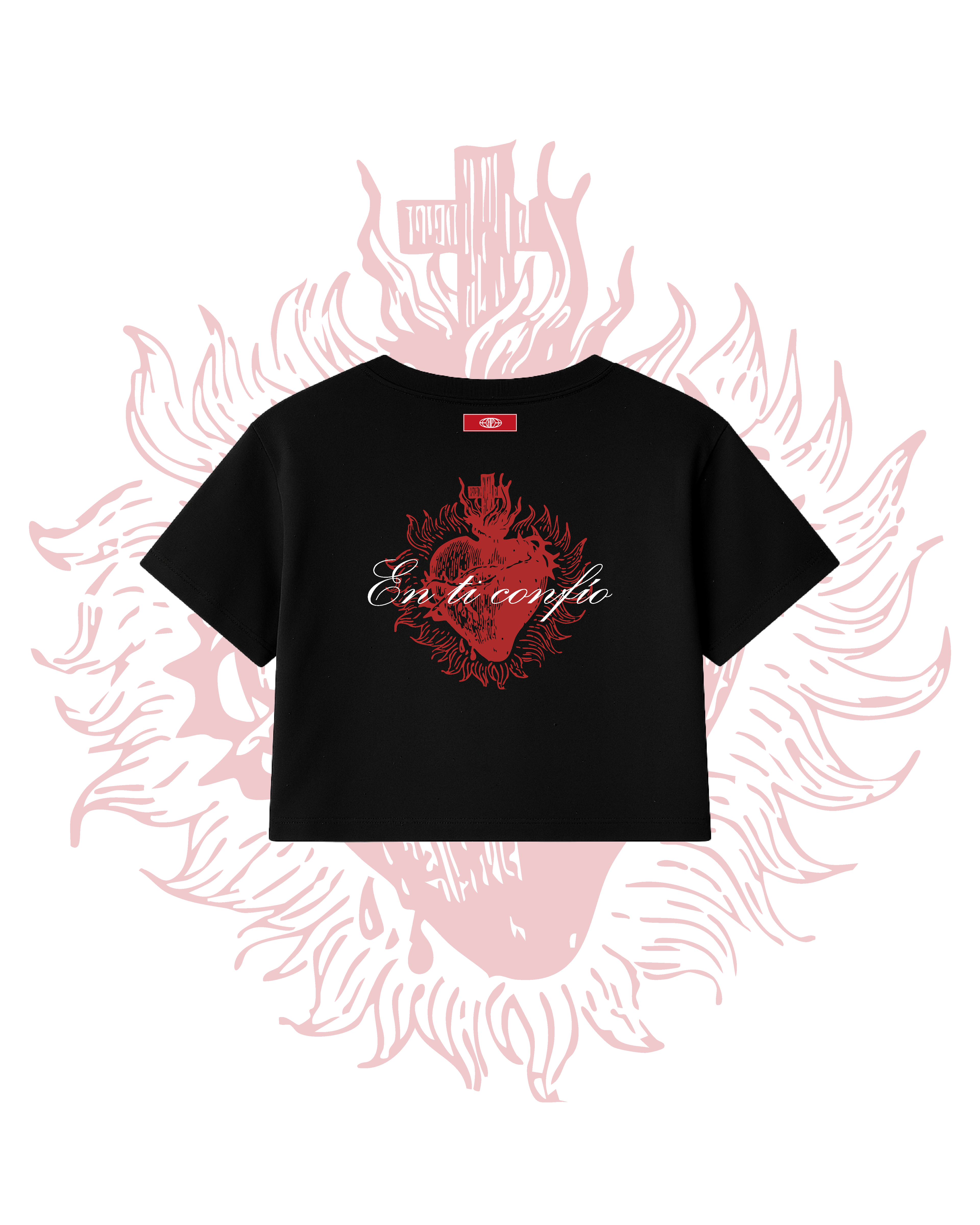 Crop Top Premium "En Ti Confío" EDICIÓN ESPECIAL