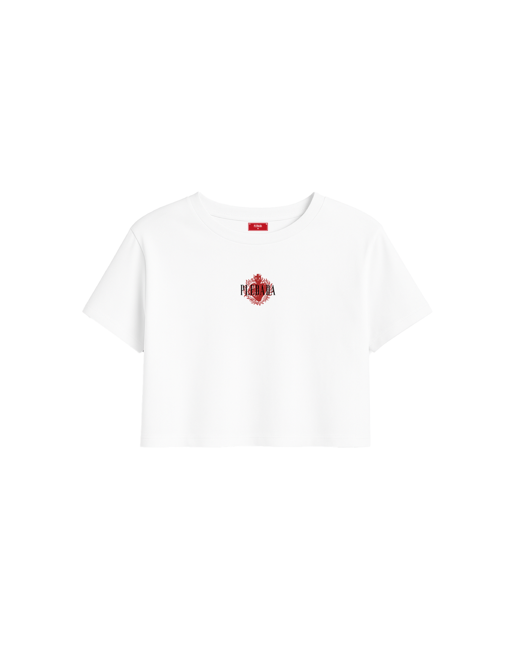 Crop Top Premium "En Ti Confío" Ivory