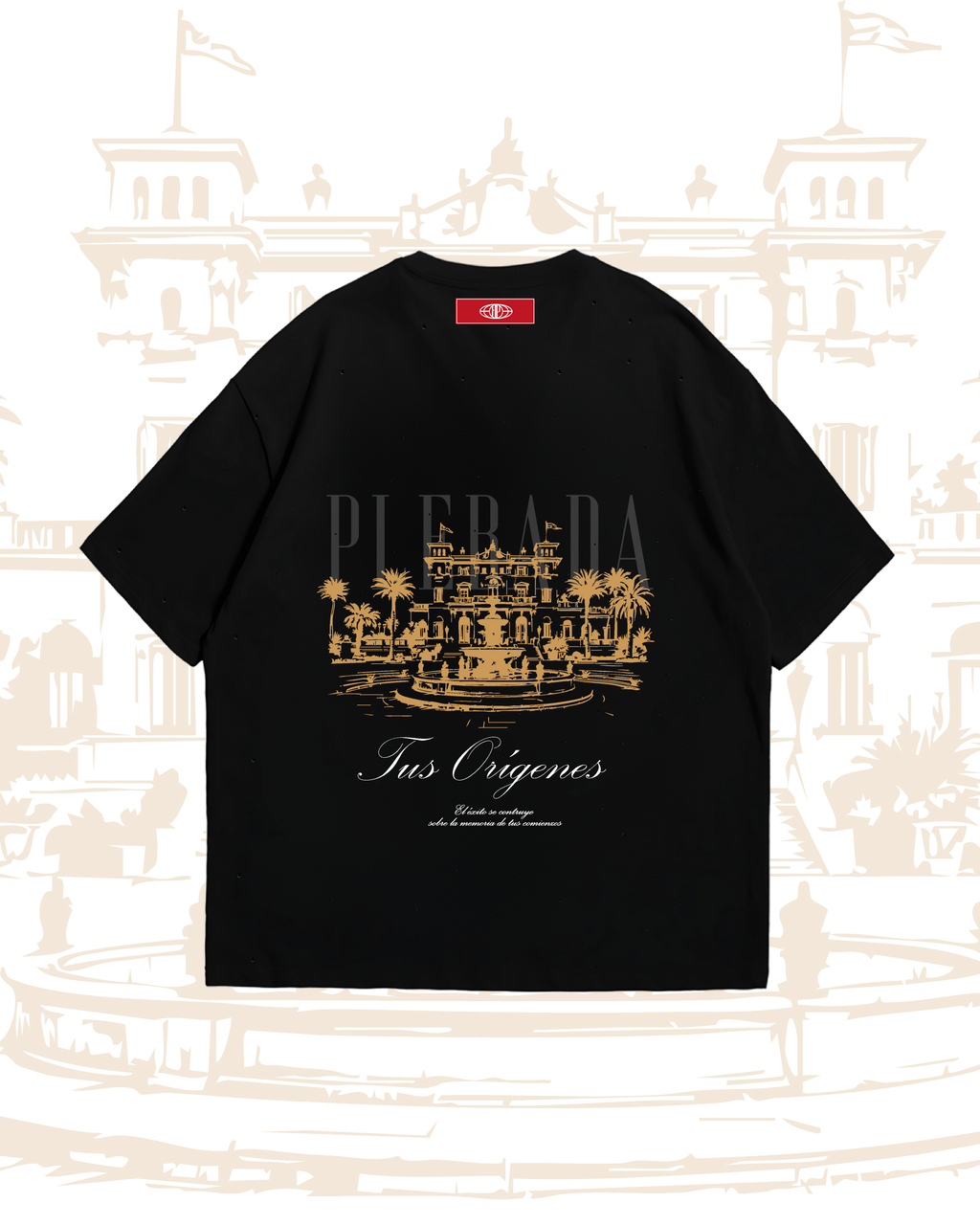 Camiseta Oversize Premium “Tus Orígenes” EDICIÓN ESPECIAL